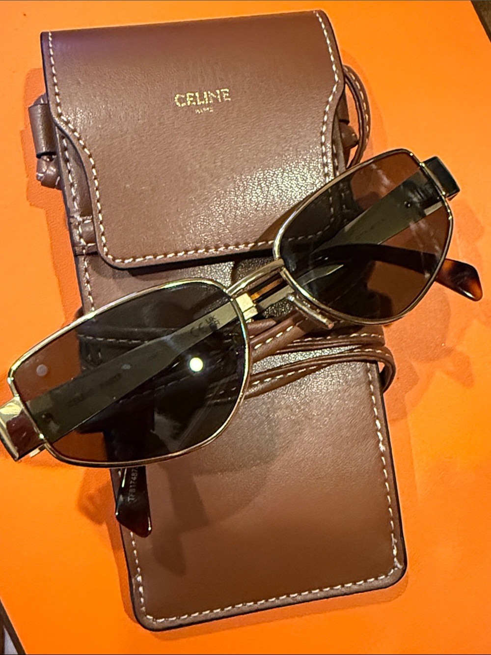 CELINE

Triomphe 55MM Cat-Eye Sunglasses
